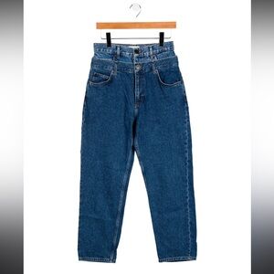 Sandro Blue Ankle & Cropped Jeans